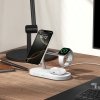 Stacja Ładująca 3w1 MagSafe do iPhone / Apple Watch / AirPods – Tech-Protect A12 – Biała